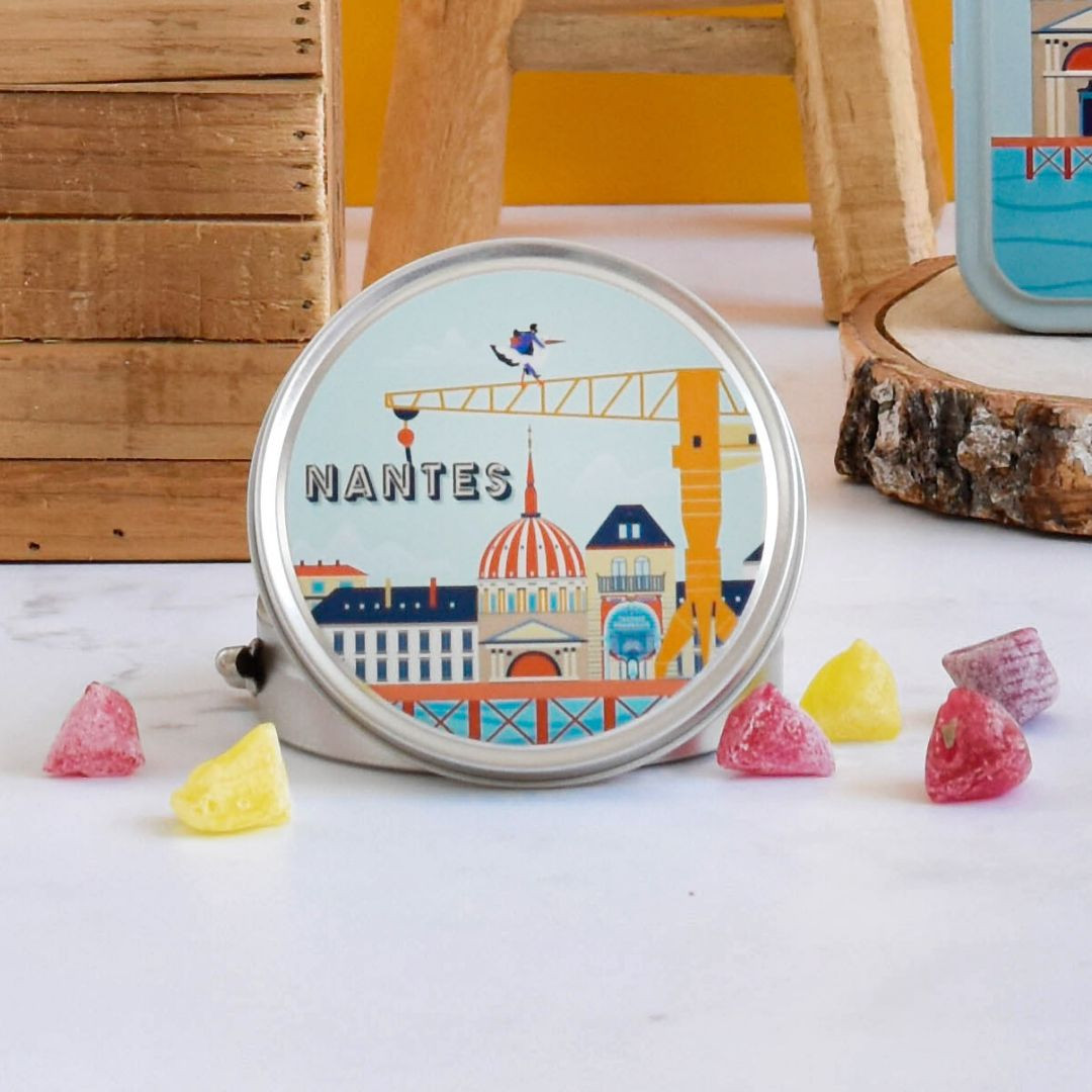 Achat Boîte ronde cirage tour à Nantes berlingots nantais en ligne 3 