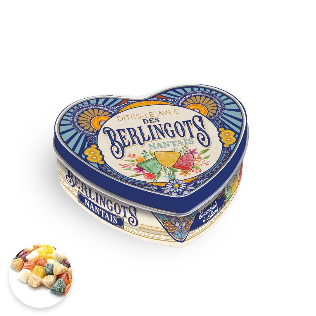 Achat Boîte cœur berlingots nantais Les délices de la belle époque en ligne 1 