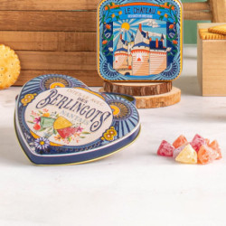 Boîte cœur berlingots nantais Les délices de la belle époque