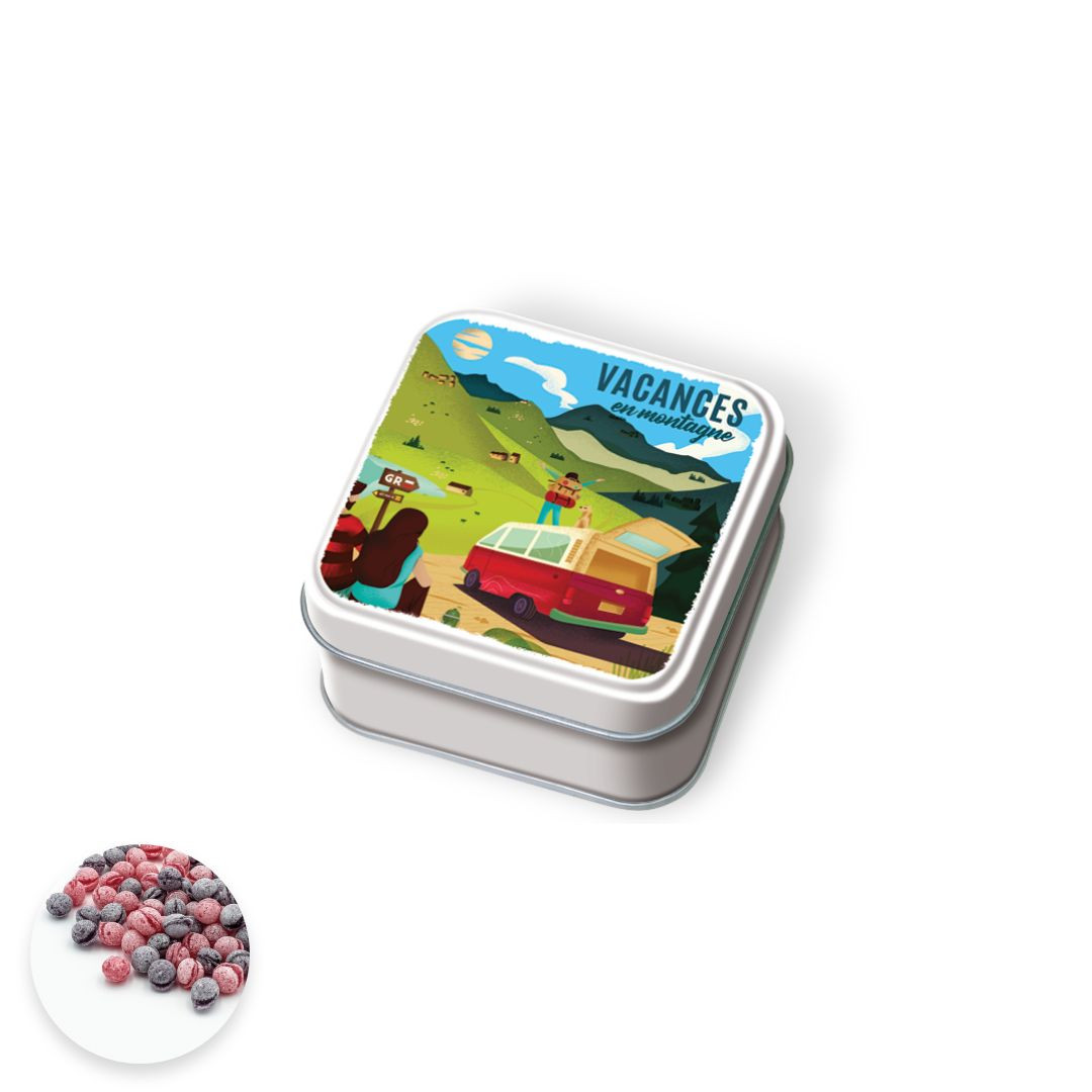 Achat Boîte savon van collection montagne été bonbons sucre cuit myrtille et framboise en ligne 1 