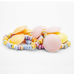 Cône voyage gourmand collier de bonbon et roksy