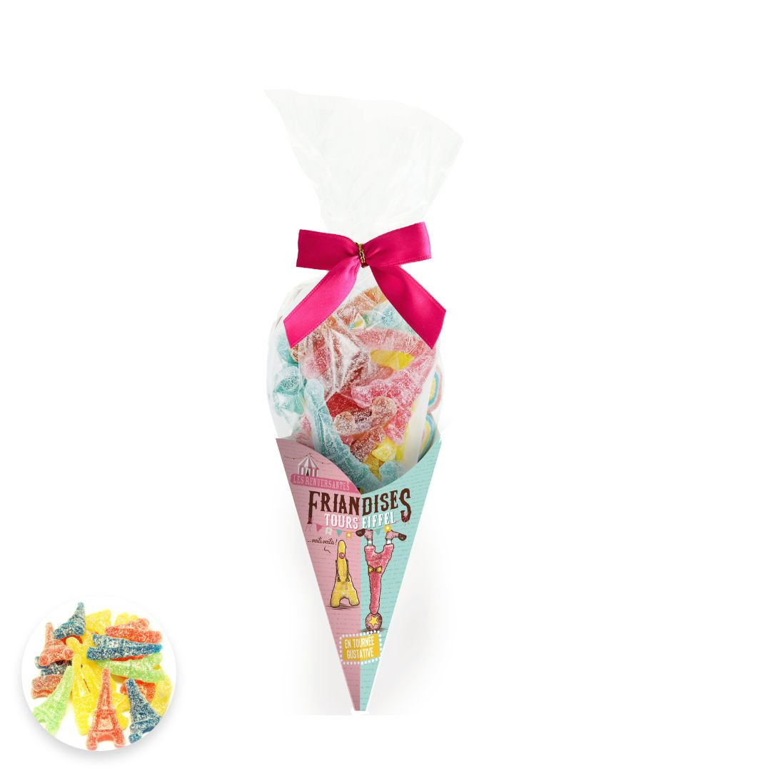 Achat Cône Voyages Gourmands bonbons gélifiés tour Eiffel en ligne 1 