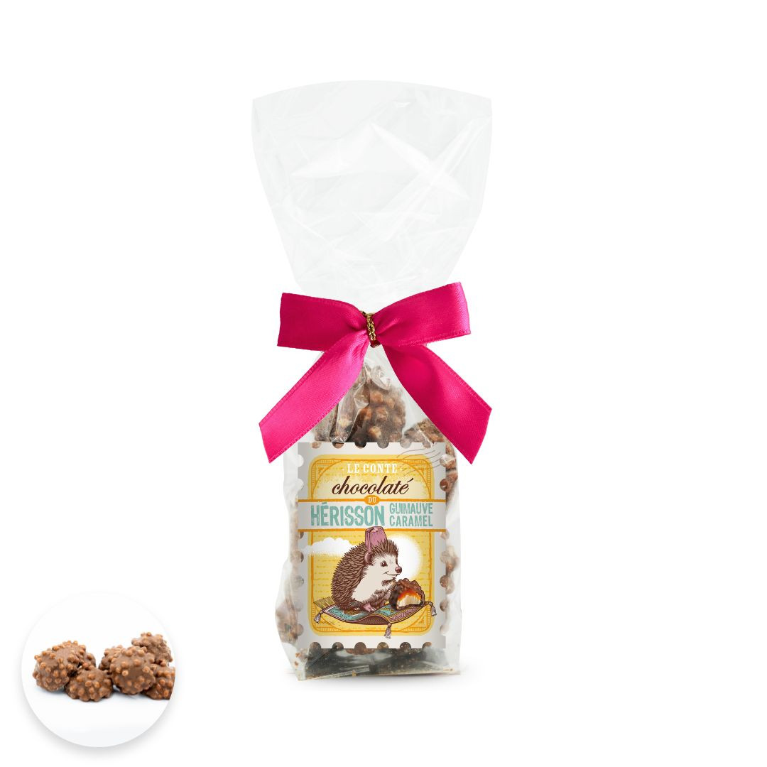 Achat Sachet Voyages Gourmands herissons guimauve caramel et chocolat en ligne 1 
