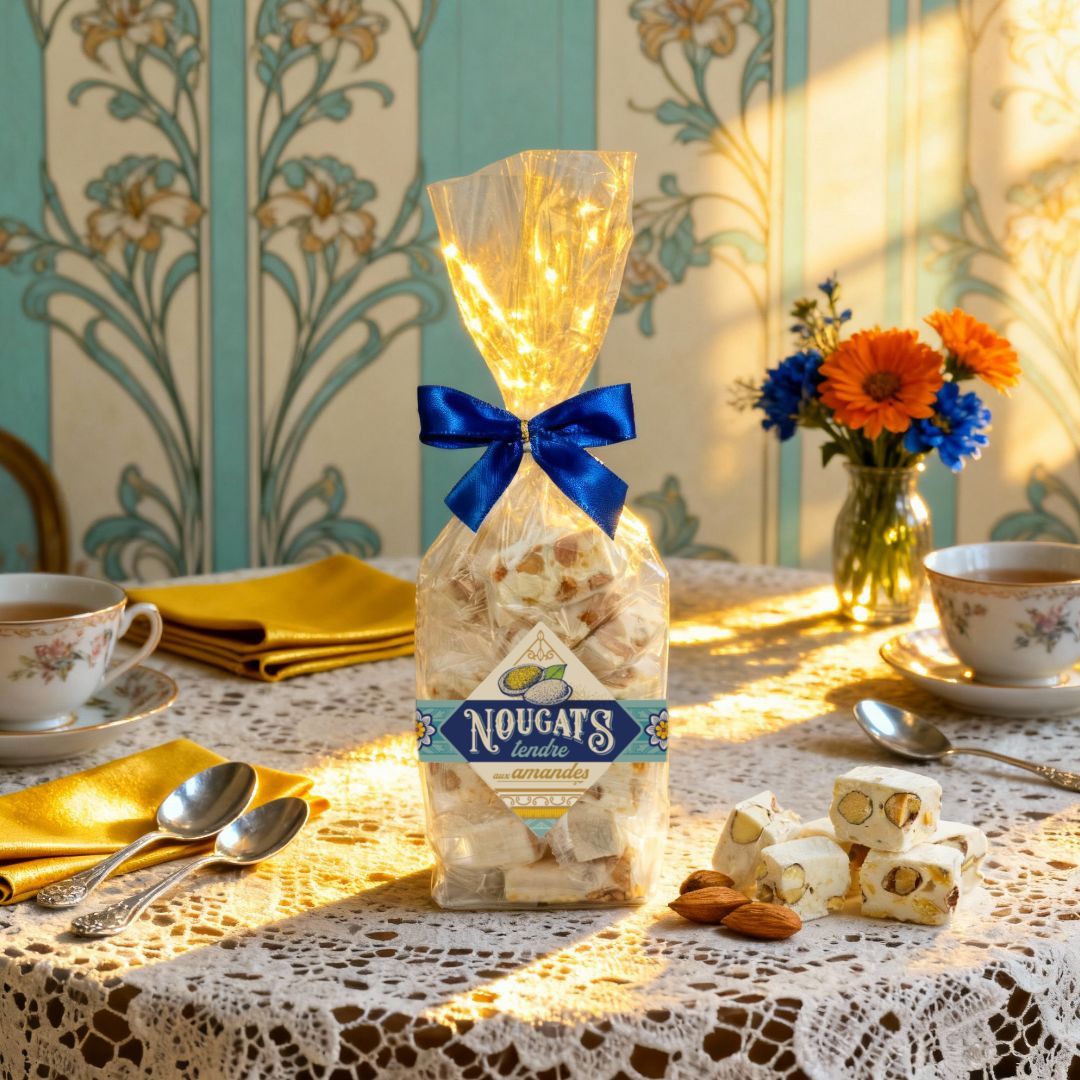 Achat Petit sachet de nougats tendres aux amandes Les Délices de la Belle Époque en ligne 3 