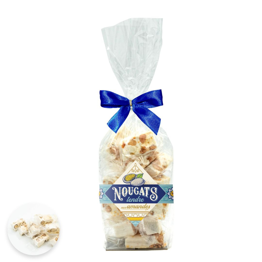 Achat Grand sachet de nougats tendres aux amandes Les Délices de la Belle Époque en ligne 1 