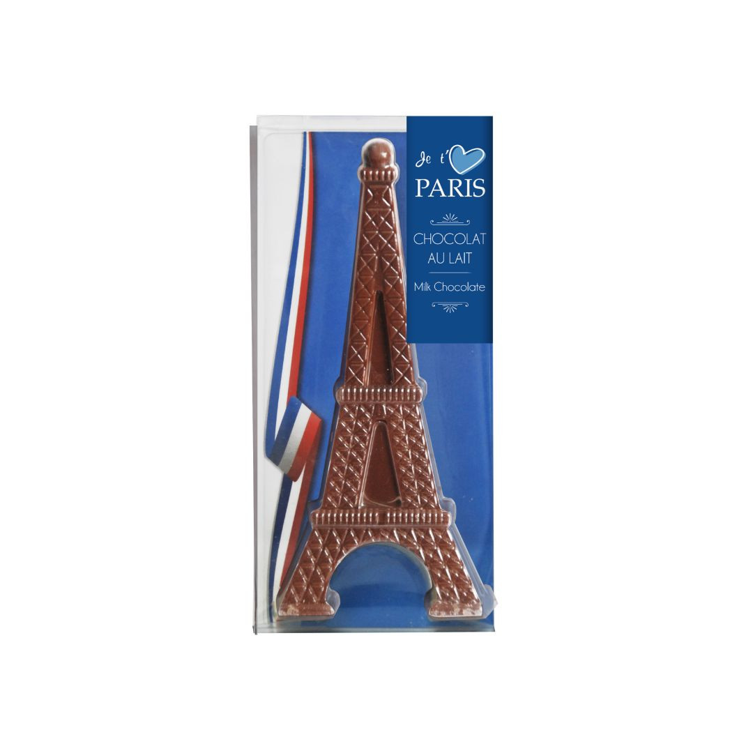 Achat Présentoir je t'aime Paris 12 tablettes tour eiffel chocolat au lait en ligne 1 