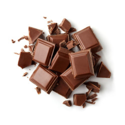 Présentoir je t'aime Paris 12 tablettes tour eiffel chocolat au lait