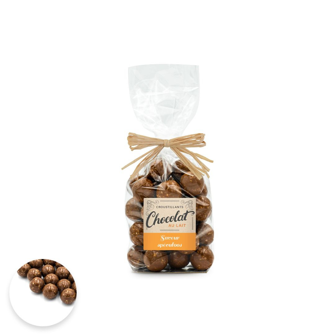 Achat Sachet croustillants chocolat lait spéculoos en ligne 1 