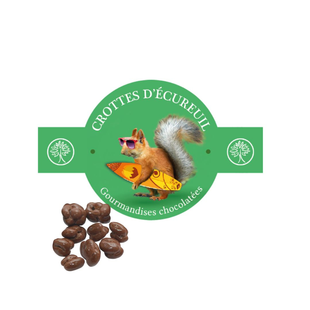 Achat Vrac Crottes d'écureuil/marmottes + étiquette écureuil en ligne 1 