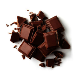 Tablette chocolat noir au sel de Guérande 70% cacao merci ensoleillé