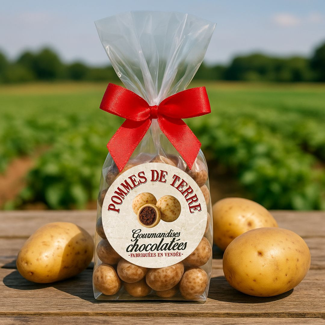 Achat Sachet Vendée vintage pommes de terre chocolatées pralinées en ligne 3 