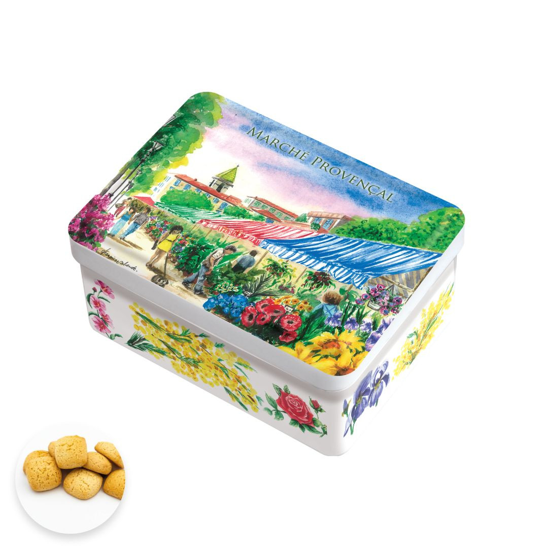 Achat Boîte sucrette marché provençal canistrelli citron en ligne 1 