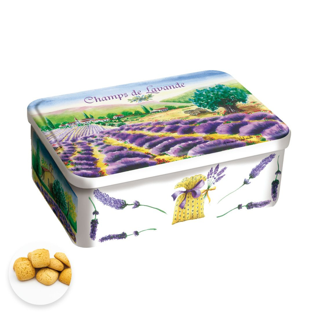 Achat Boîte sucre champs de lavande canistrelli citron en ligne 1 