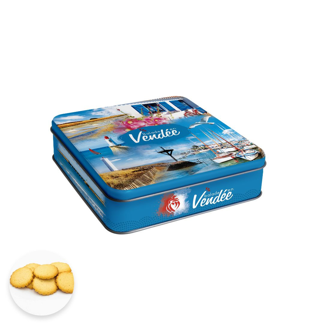 Achat Boîte carrée multivues Vendée galettes vendéennes en ligne 1 