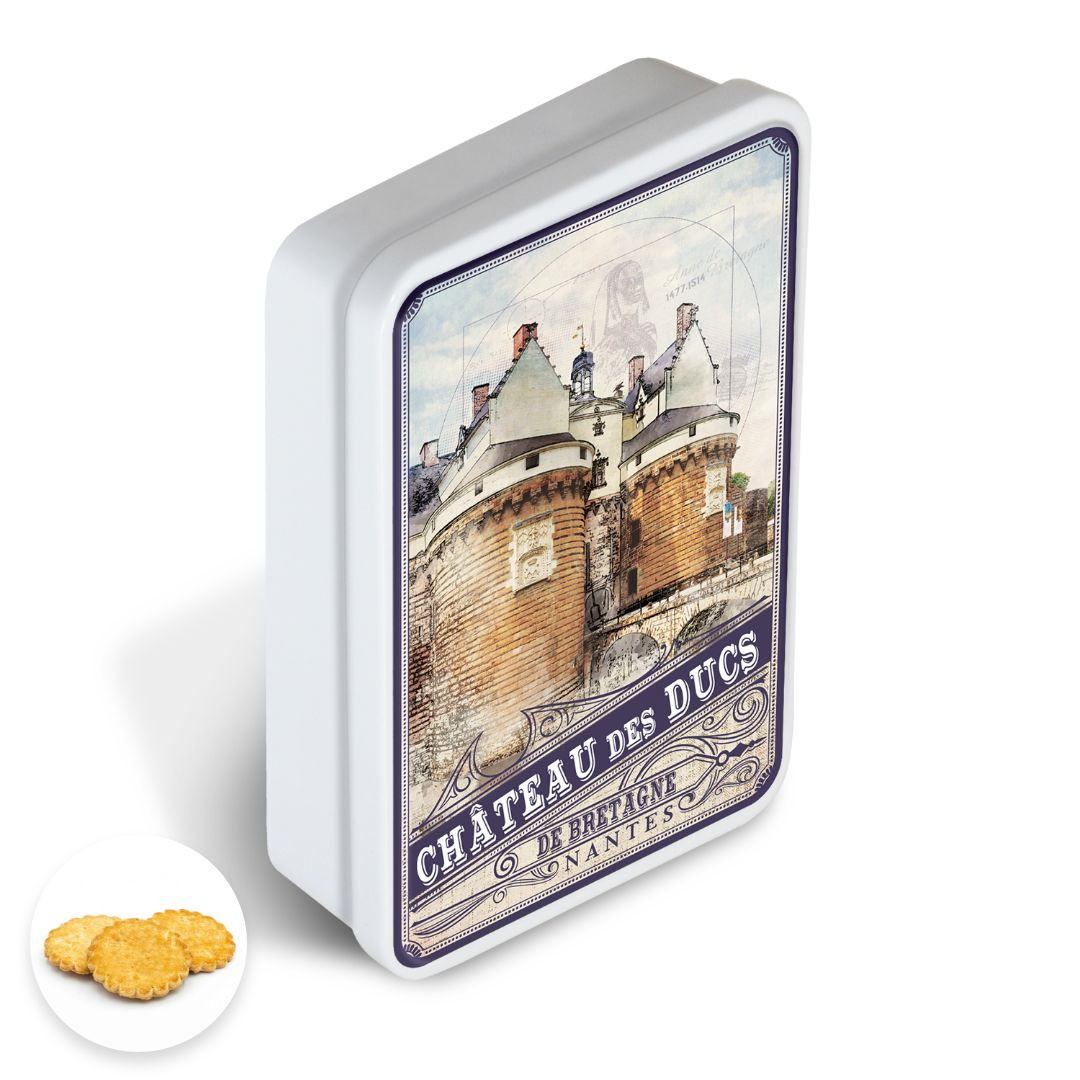 Achat Boîte plate Nantes vintage château des ducs grandes galettes en ligne 1 