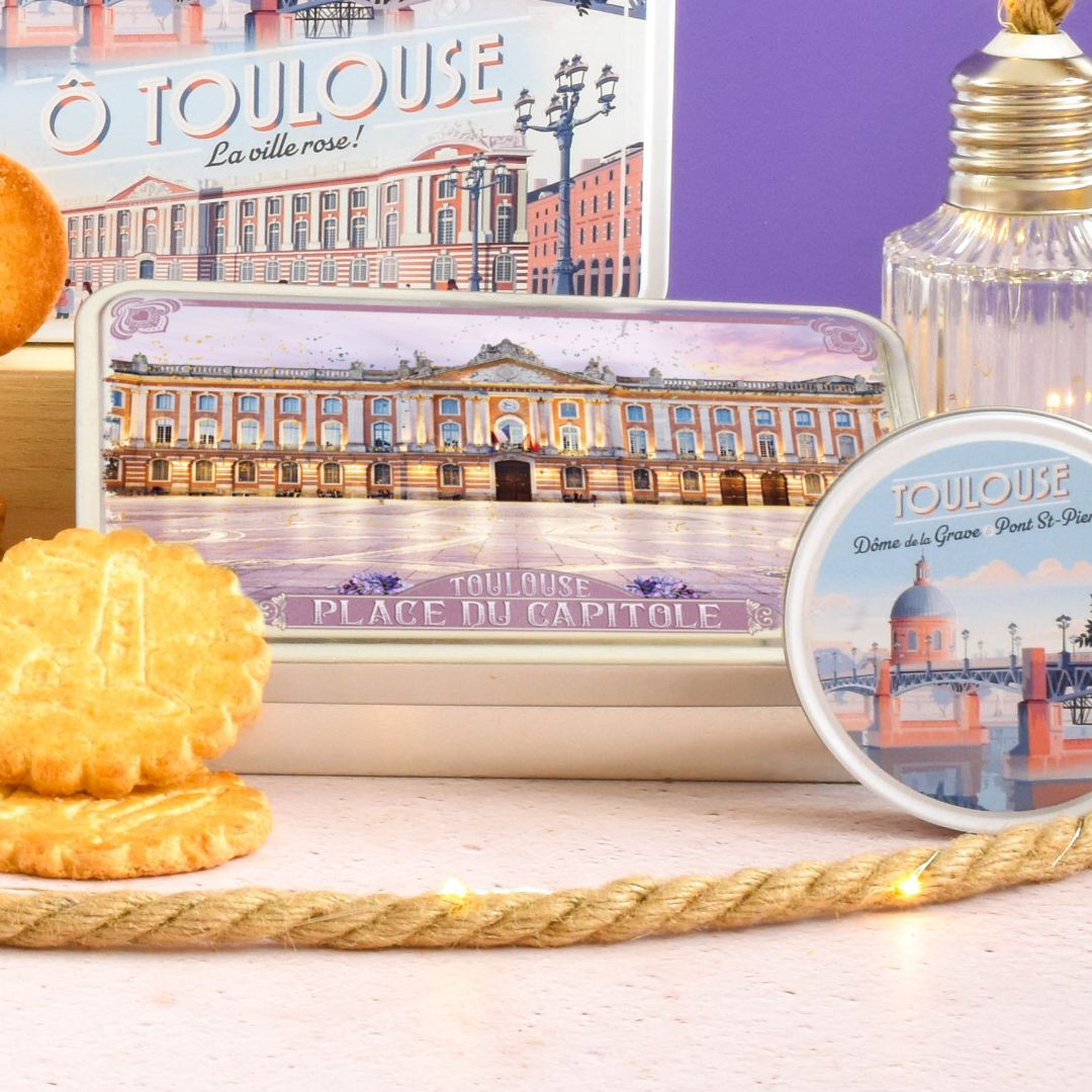 Achat Boîte plate Toulouse place du capitole grandes galettes en ligne 3 