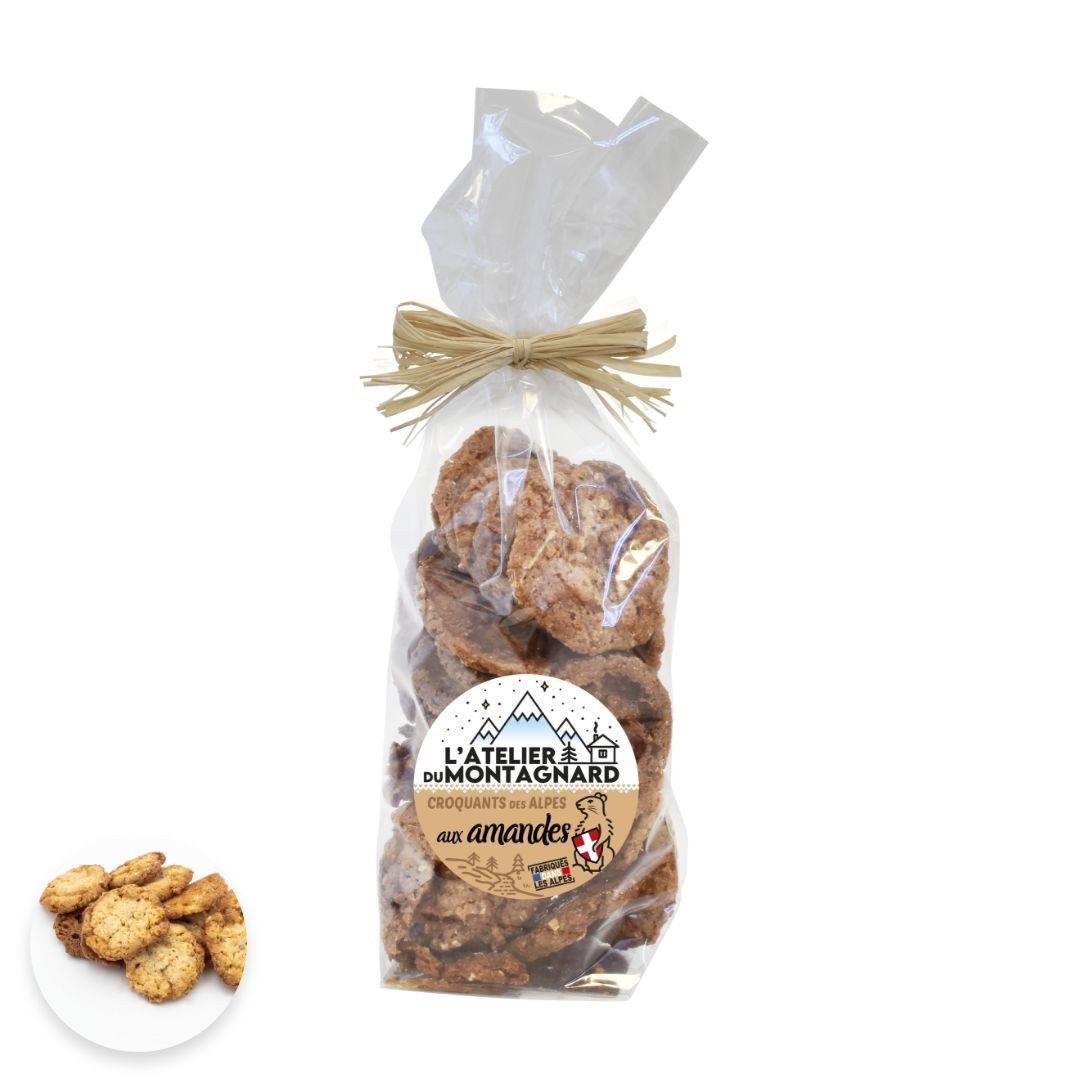 Achat Sachet de croquants des Alpes aux amandes en ligne 1 