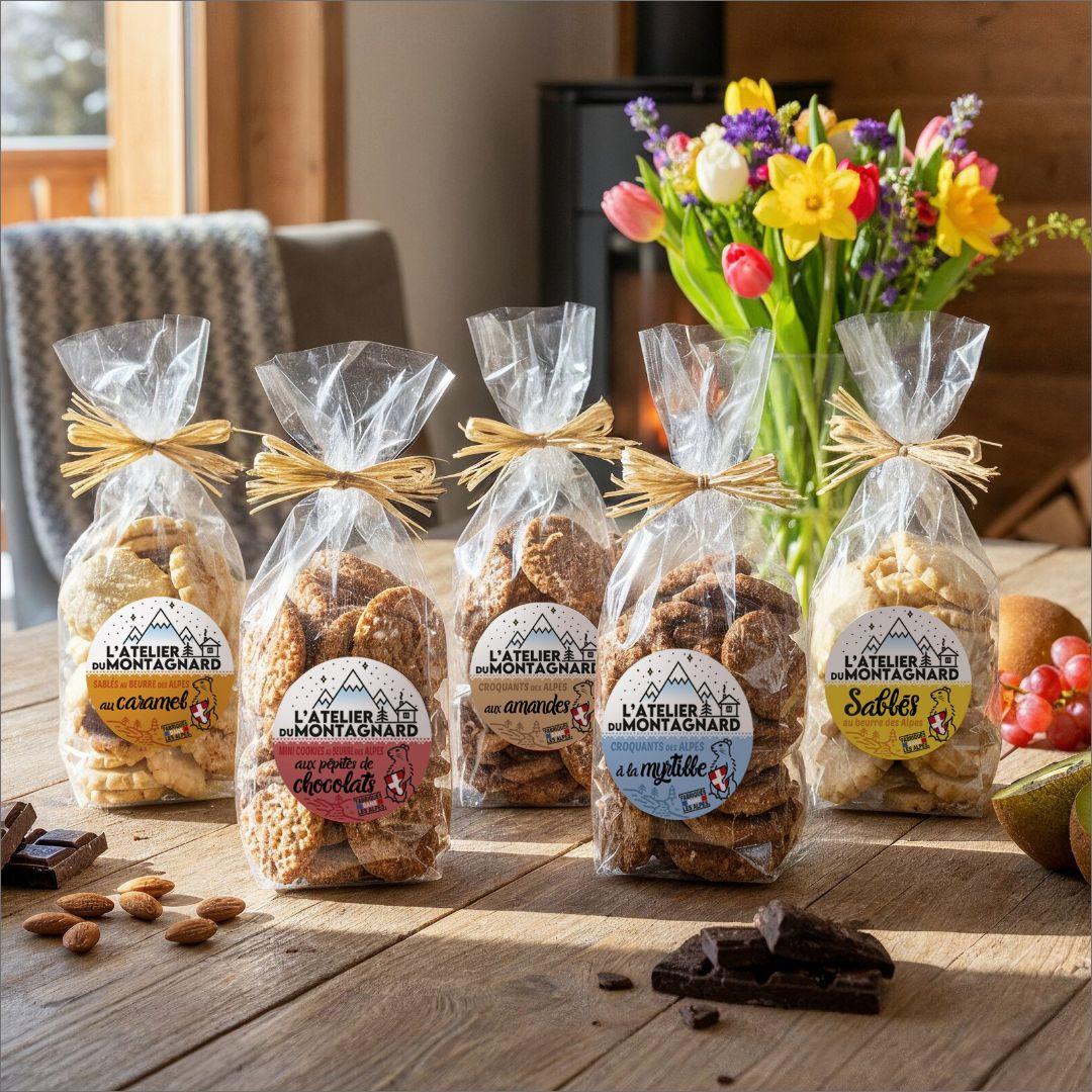 Achat Sachet de croquants des Alpes aux amandes en ligne 3 