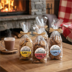Sachet de mini-cookies aux pépites de chocolat et beurre des Alpes