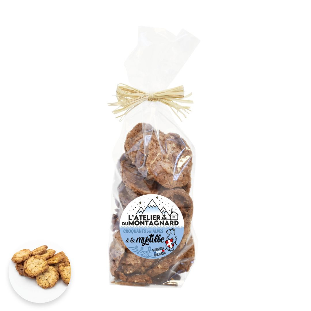 Achat Sachet de croquants des Alpes à la myrtille en ligne 1 