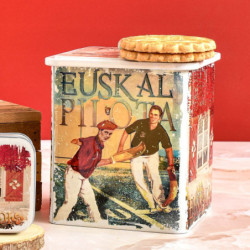 Boîte collector EUSKAL vintage grandes galettes
