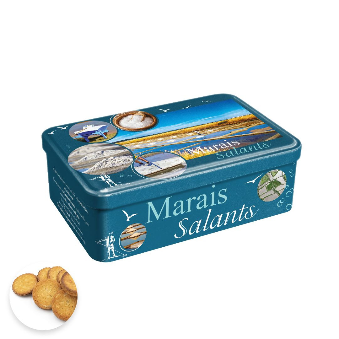 Achat Boîte sucre marais salants Bretagne assortiment breton palets et galettes en ligne 1 