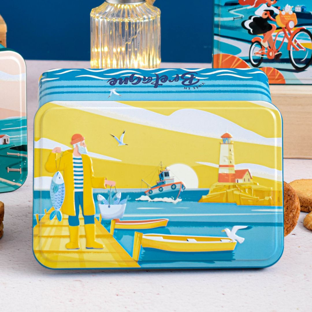 Achat Boîte sucre port de pêche assortiment breton palets et galettes en ligne 3 