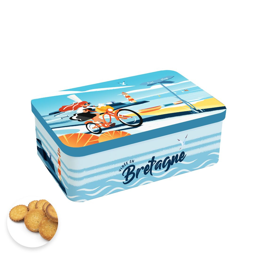Achat Boîte sucre bigouden assortiment breton palets et galettes en ligne 1 
