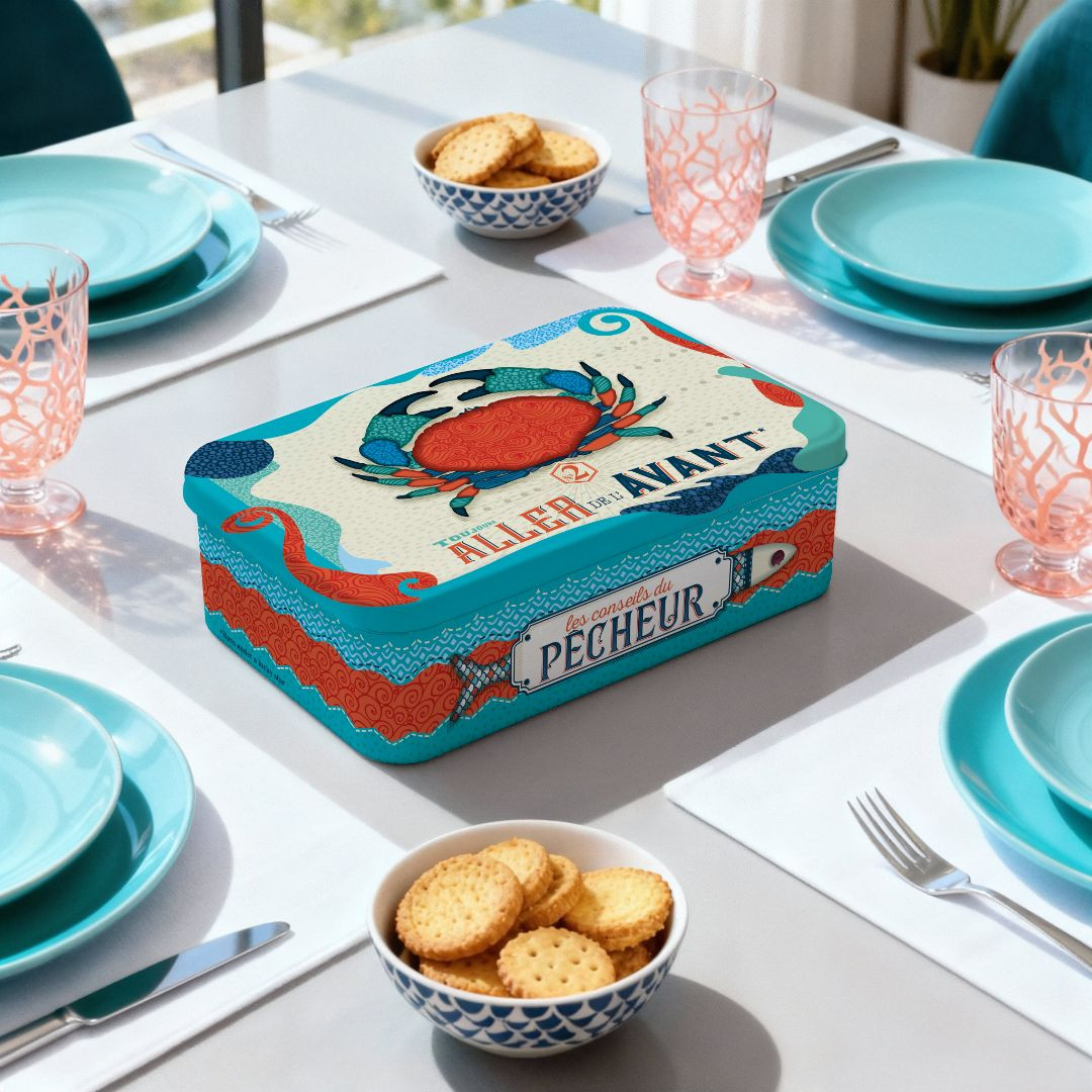 Achat Boîte sucre crabe patchwork assortiment palets et galettes en ligne 3 