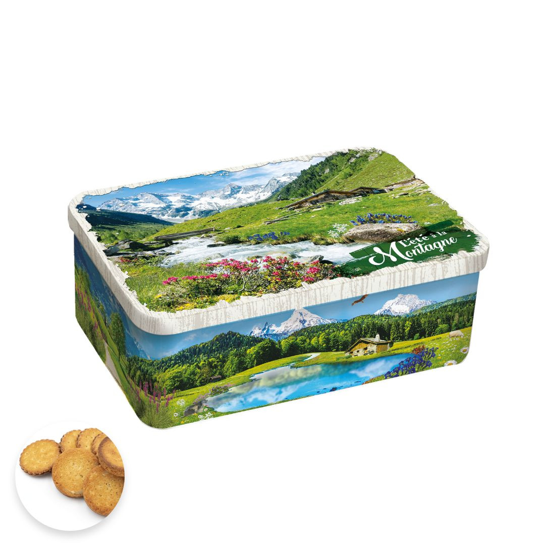 Achat Boîte sucre l'été à la montagne assortiment palets et galettes en ligne 1 