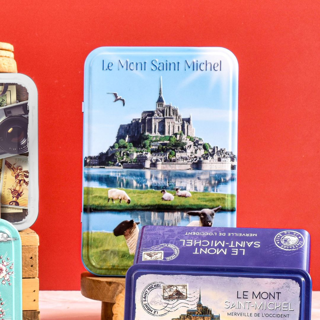 Achat Boîte sucre Mont-Saint-Michel mouton assortiment palets et galettes en ligne 3 