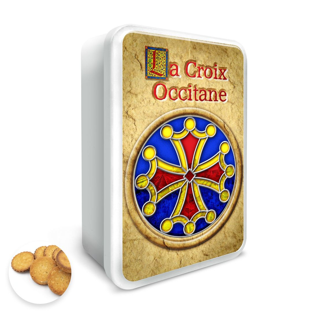 Achat Boîte sucre croix occitane assortiment palets et galettes en ligne 1 