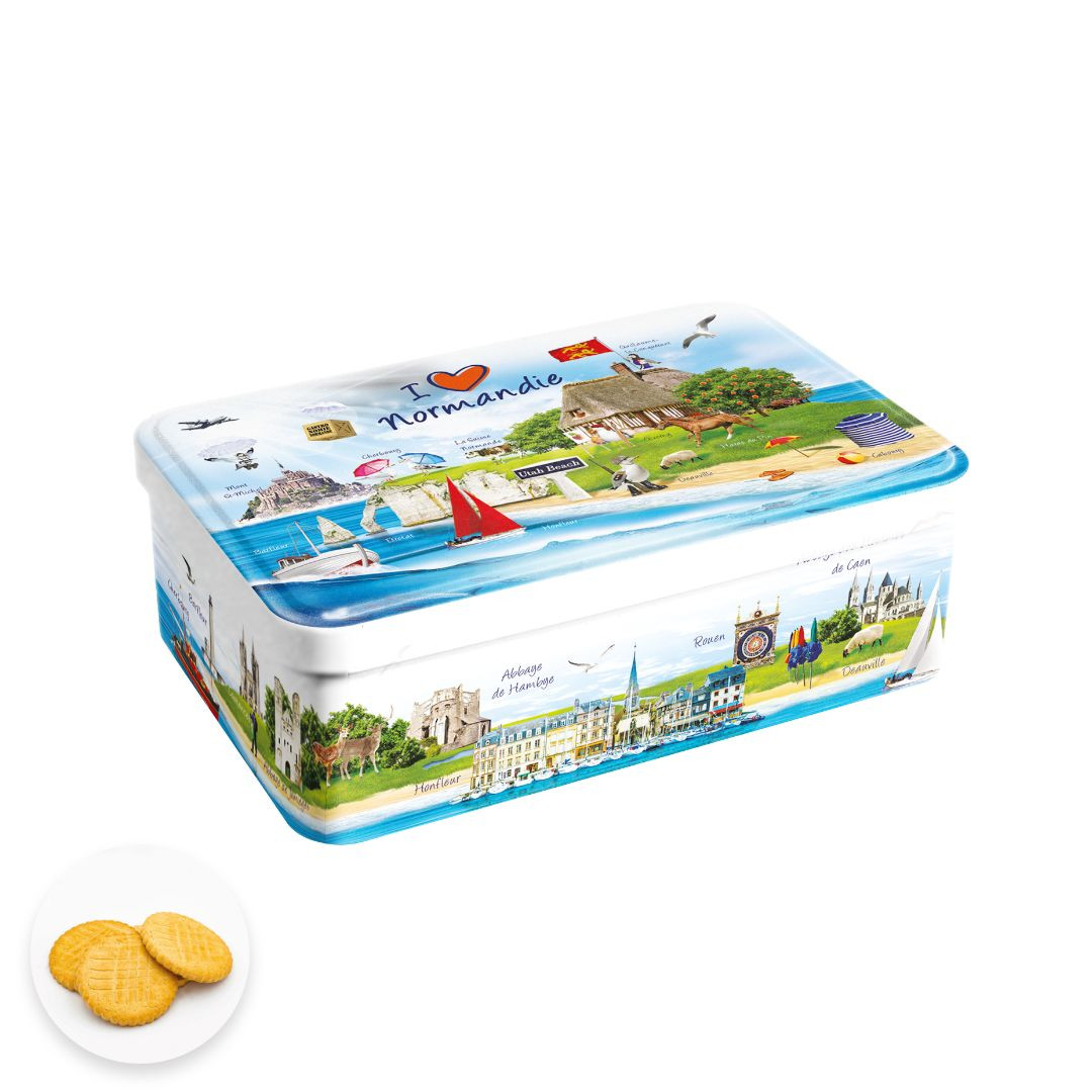 Achat Boîte sucre I love Normandie sablés normands en ligne 1 