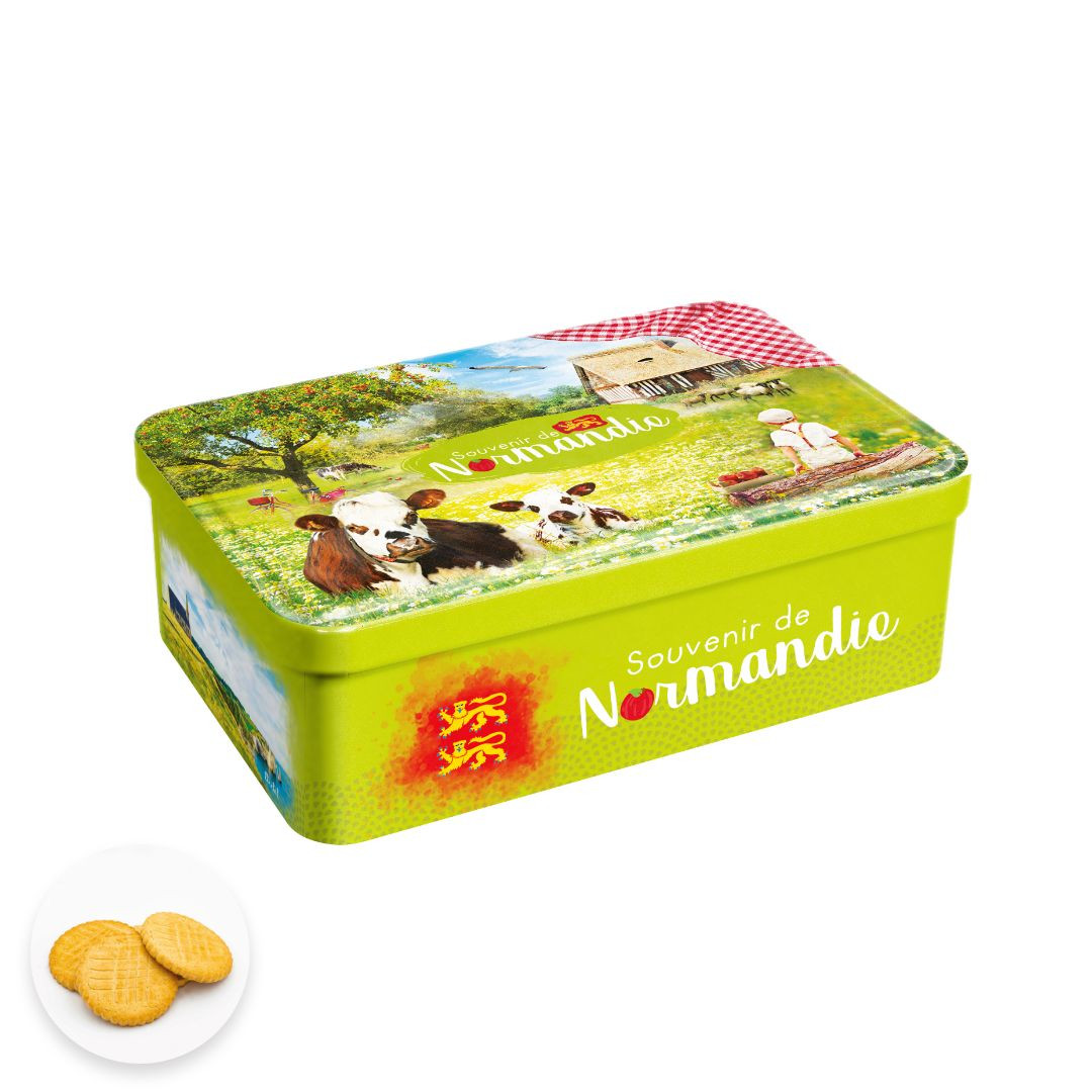 Achat Boîte sucre multivues Normandie sablés normands en ligne 1 