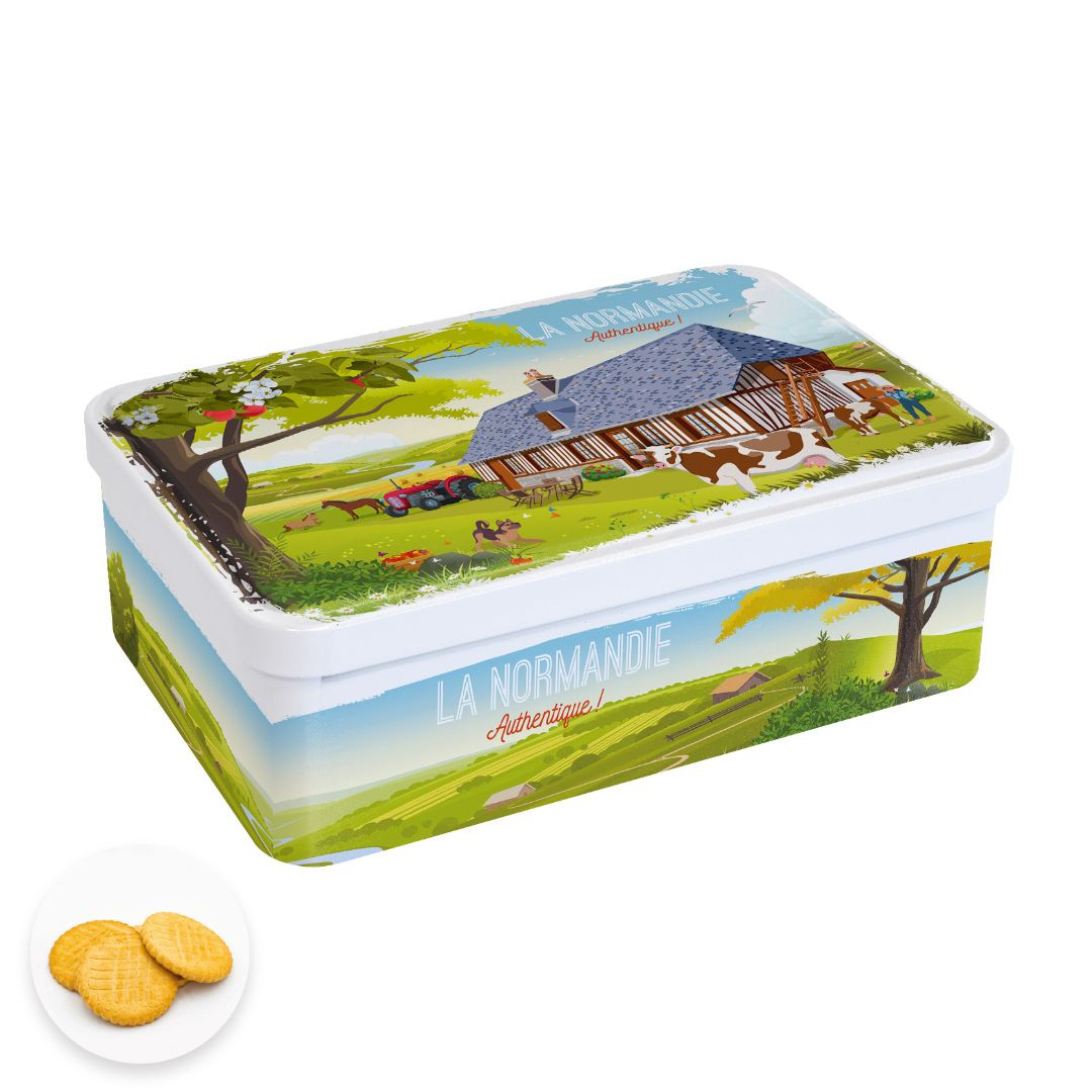 Achat Boîte sucre Chaumière sablés normands en ligne 1 