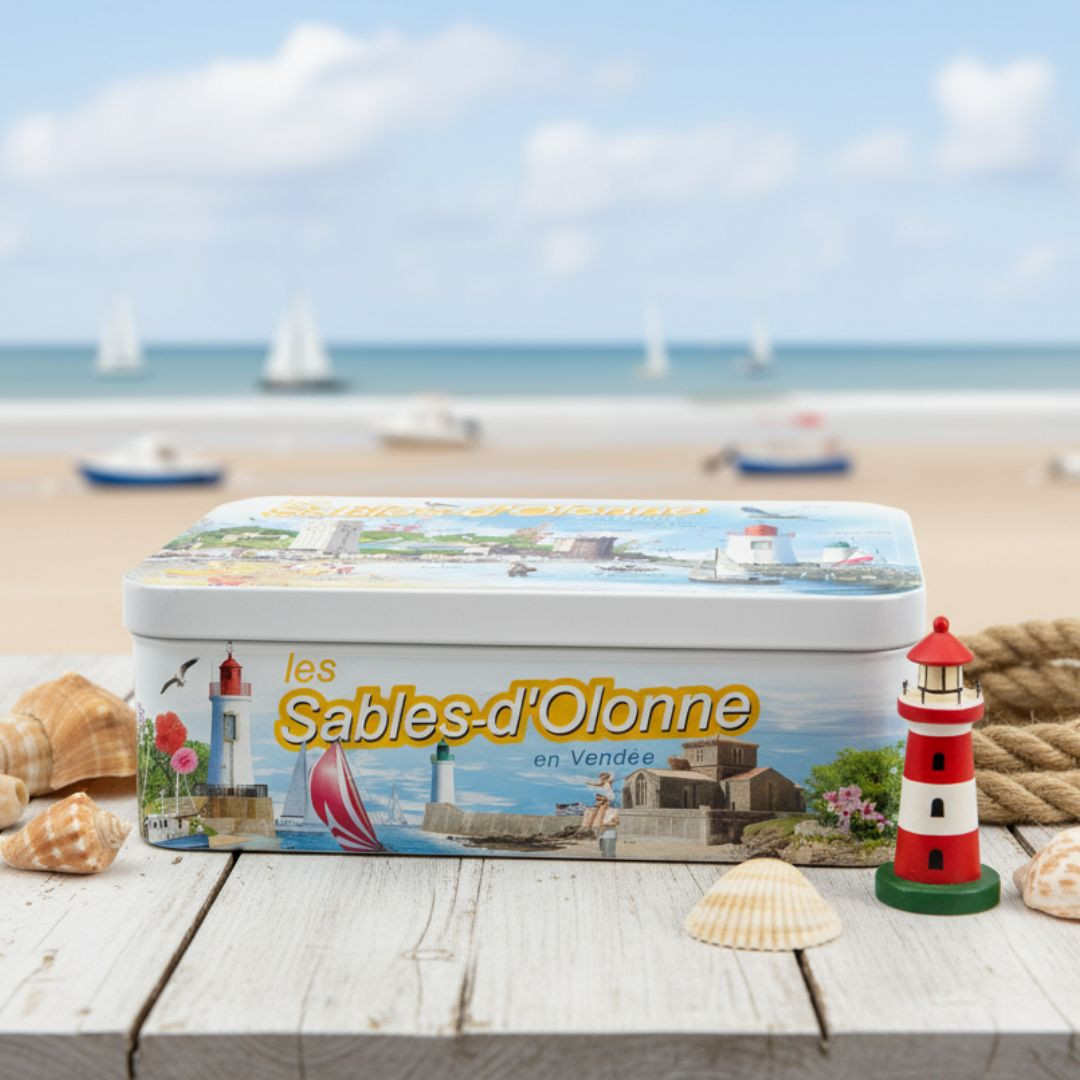 Achat Boîte sucre curiosité des Sables d'Olonne galettes vendéennes en ligne 3 