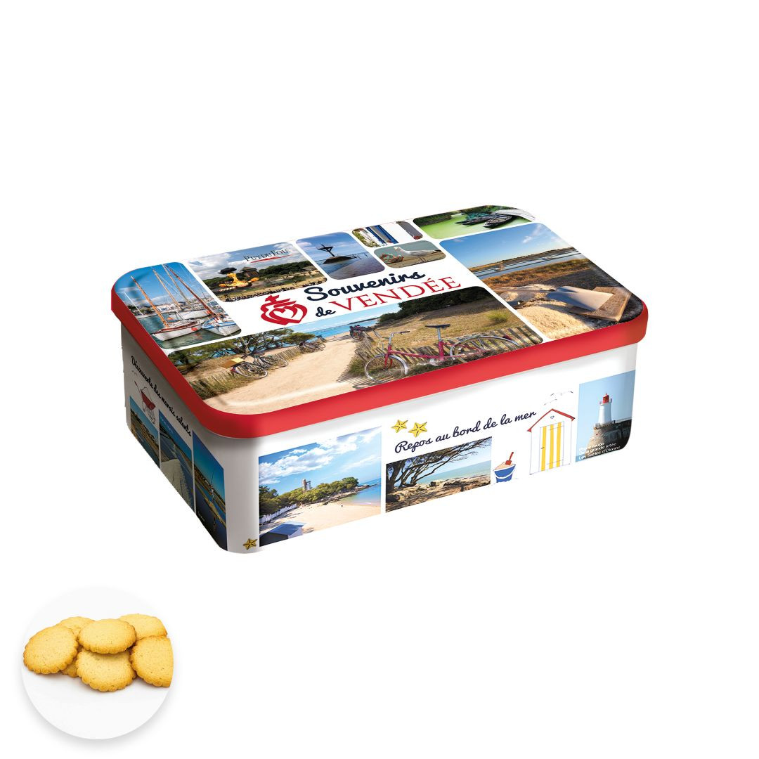 Achat Boîte sucre souvenirs de Vendée galettes vendéennes en ligne 1 
