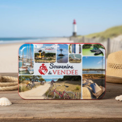 Boîte sucre souvenirs de Vendée galettes vendéennes