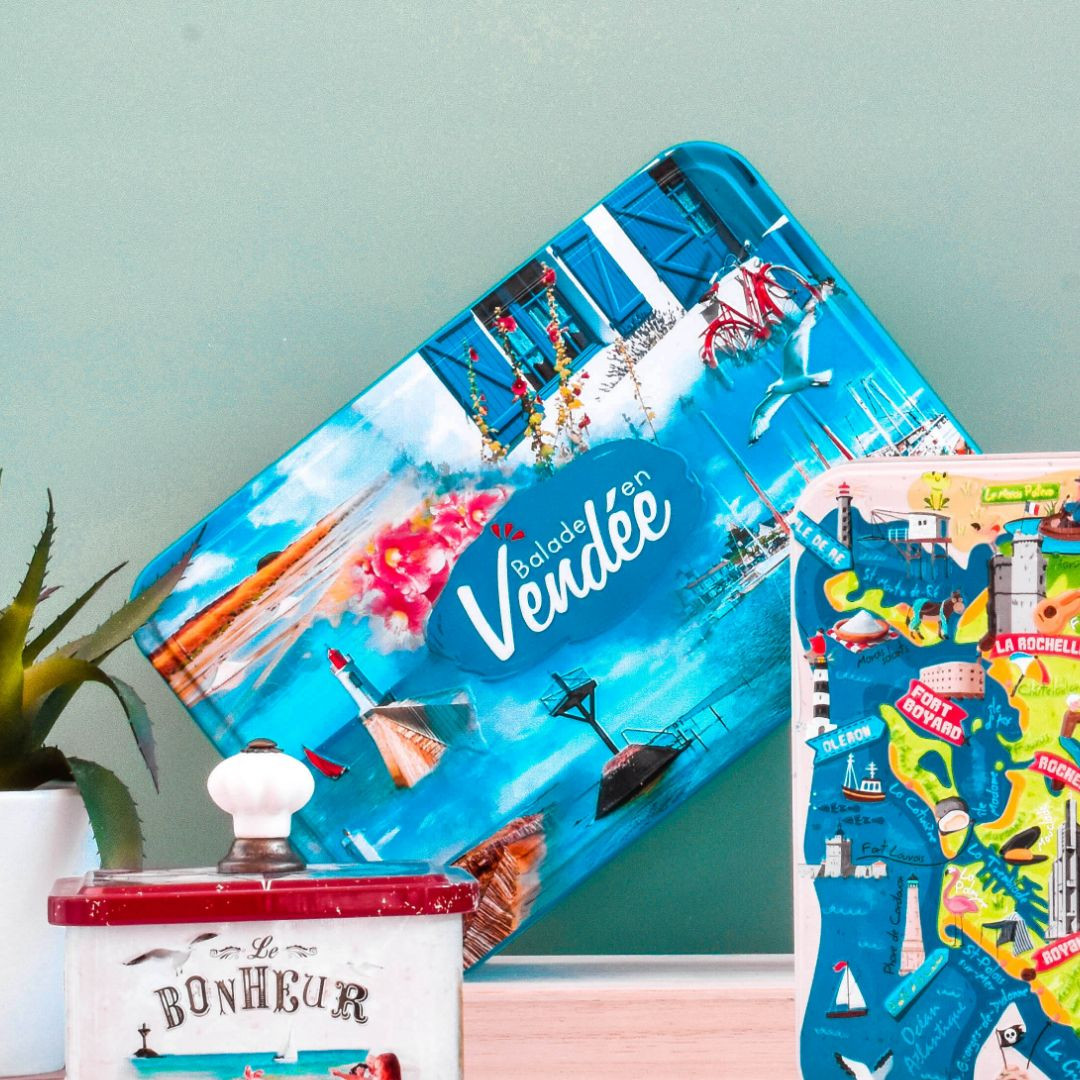 Achat Boîte sucre mutivues Vendée galettes vendéennes en ligne 3 