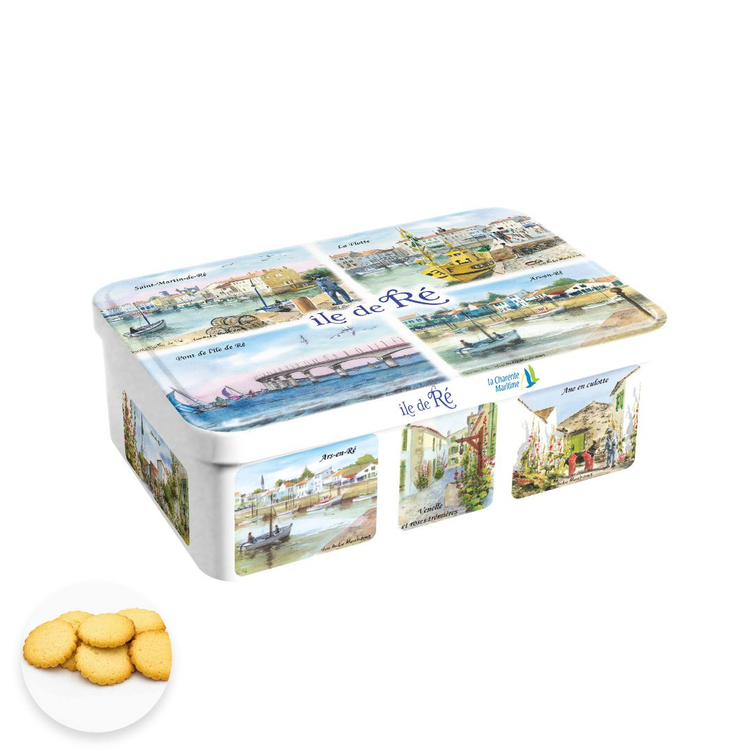 Achat Boîte sucre île de Ré multivues galettes charentaises en ligne 1 