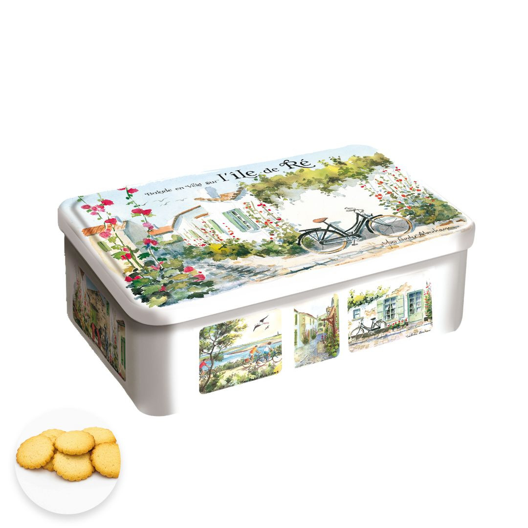 Achat Boîte sucre balade en vélo île de Ré galettes charentaises en ligne 1 