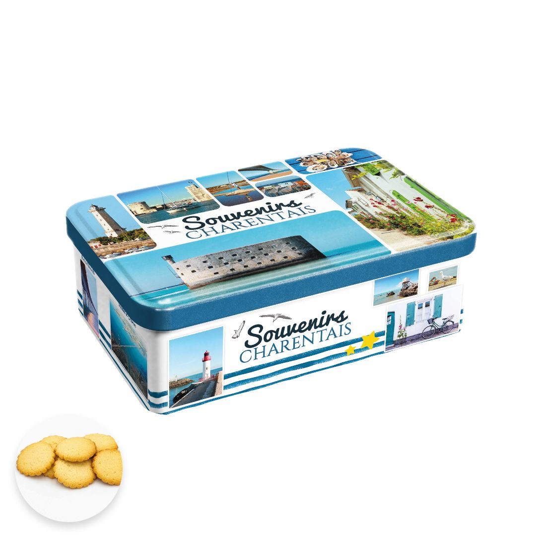 Achat Boîte sucre souvenirs Charentais galettes charentaises en ligne 1 
