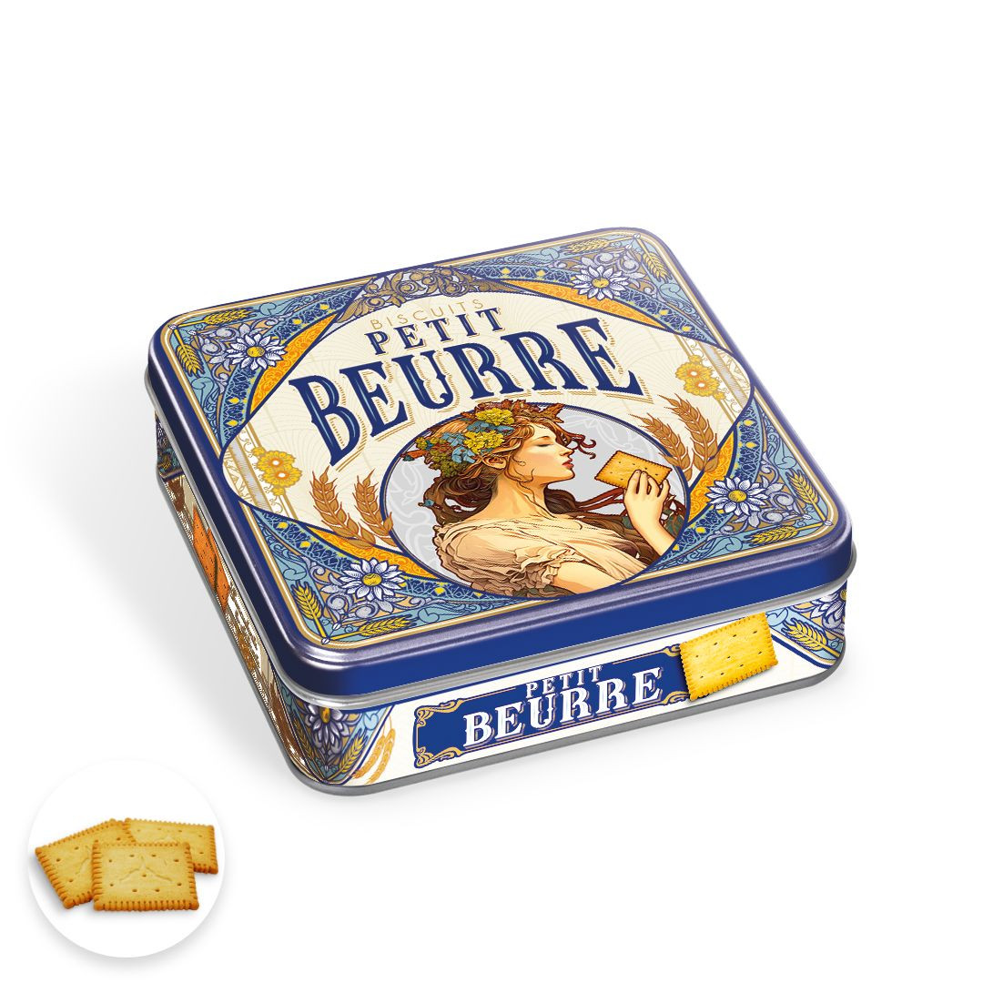 Achat Boîte carrée petit beurre Les délices de la belle époque en ligne 1 