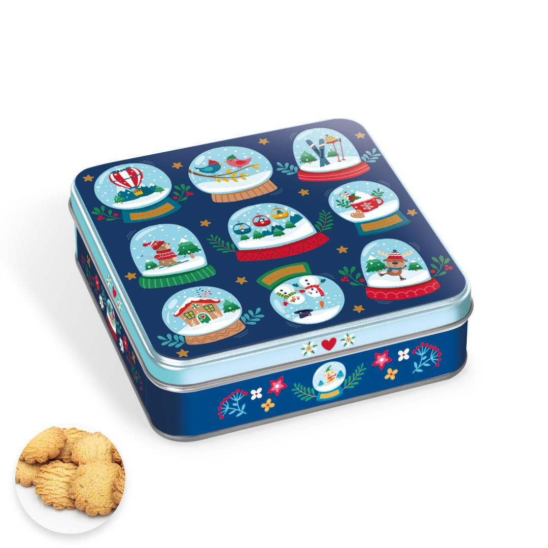 Achat Boîte carrée collaboration Lali boule à neige sablés au beurre des Alpes en ligne 1 