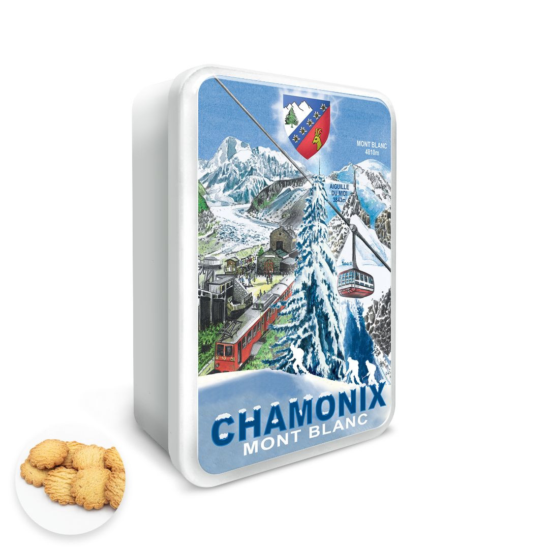 Achat Boîte sucre collection chamonix sablés au beurre des Alpes en ligne 1 