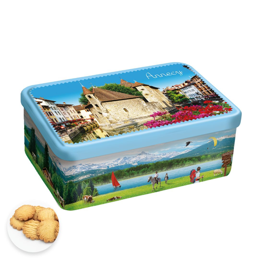 Achat Boîte sucre prison d'annecy collection Annecy sablés au beurre des Alpes en ligne 1 
