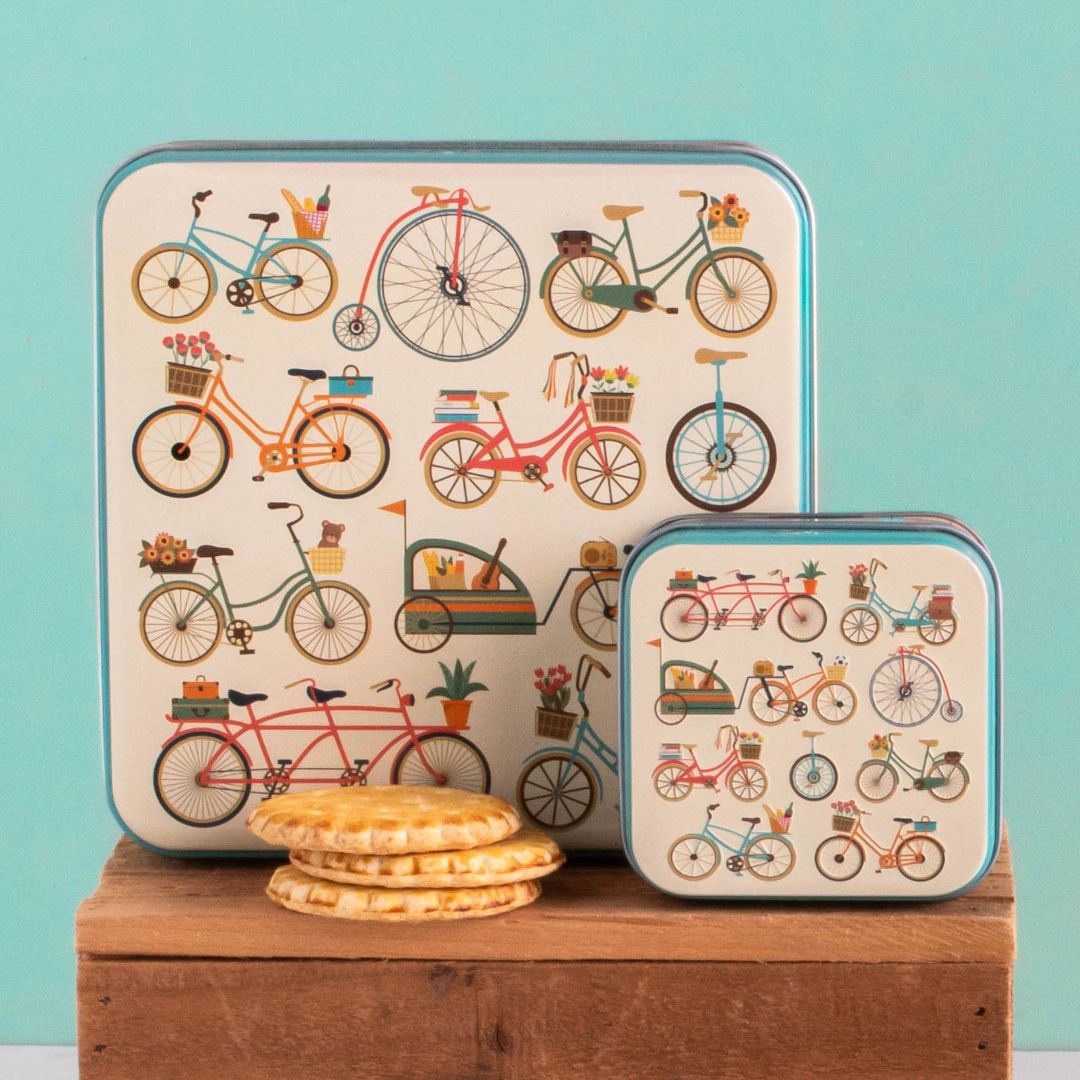 Achat Boite carrée bicyclettes Lali biscuits pur beurre en ligne 3 