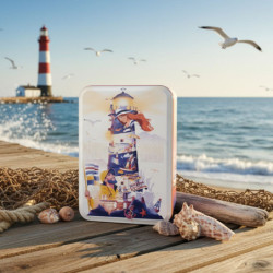 Boîte sucre phare assortiment breton palets et galettes