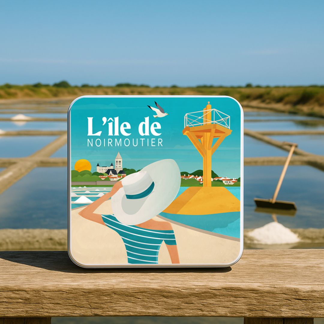 Achat Boîte carrée L'île de Noirmoutier galettes vendéennes en ligne 3 