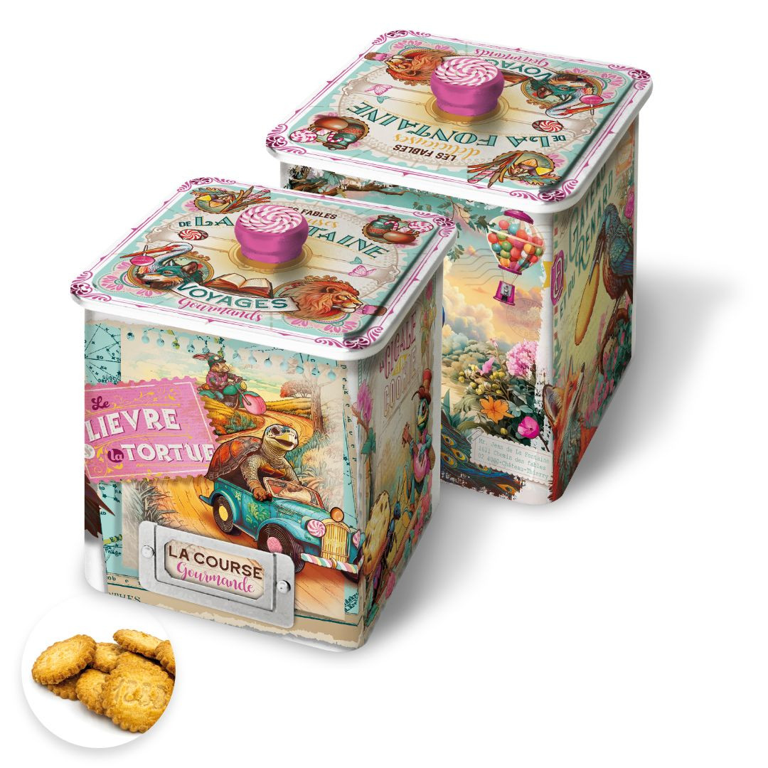 Achat Boîte collector Voyages Gourmands sablés pur beurre en ligne 3 